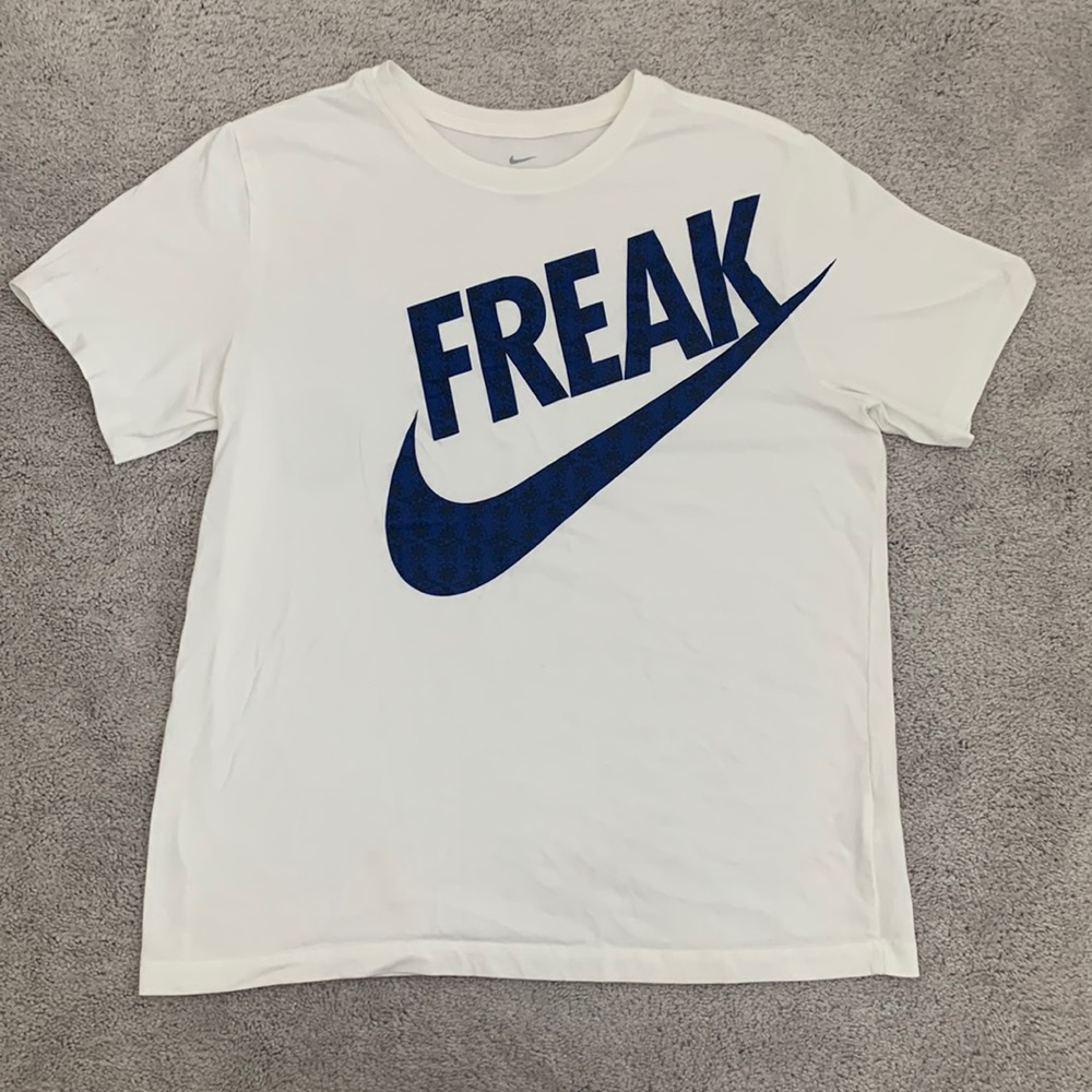 White Nike Dri-Fit Tee Size Large